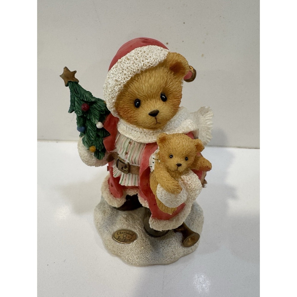 Cherished Teddies Bear Figurine 176036 Klaus - Bearer Of Good Tidings  CT12